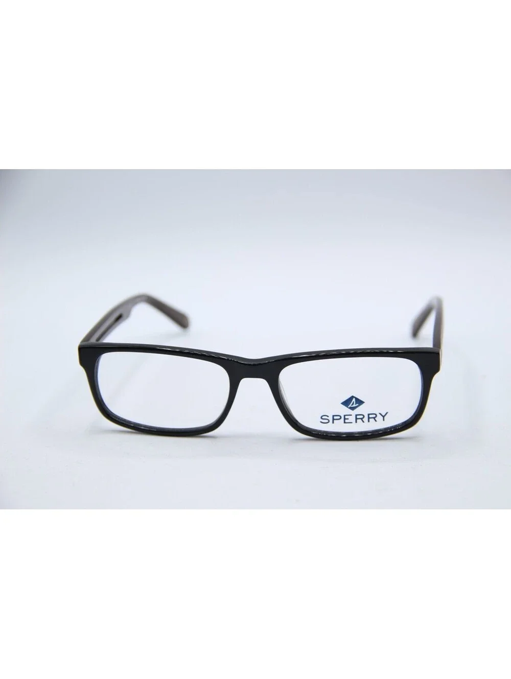 Sperry Woodbridge C01 Black Gray Brown Authentic Frames Eyeglasses 54-17